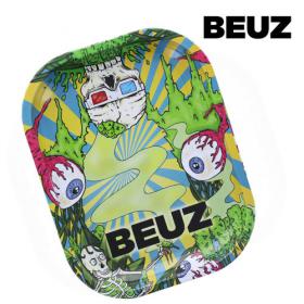 BEUZ - Plateau de roulage Skeleton métal 18x14cm